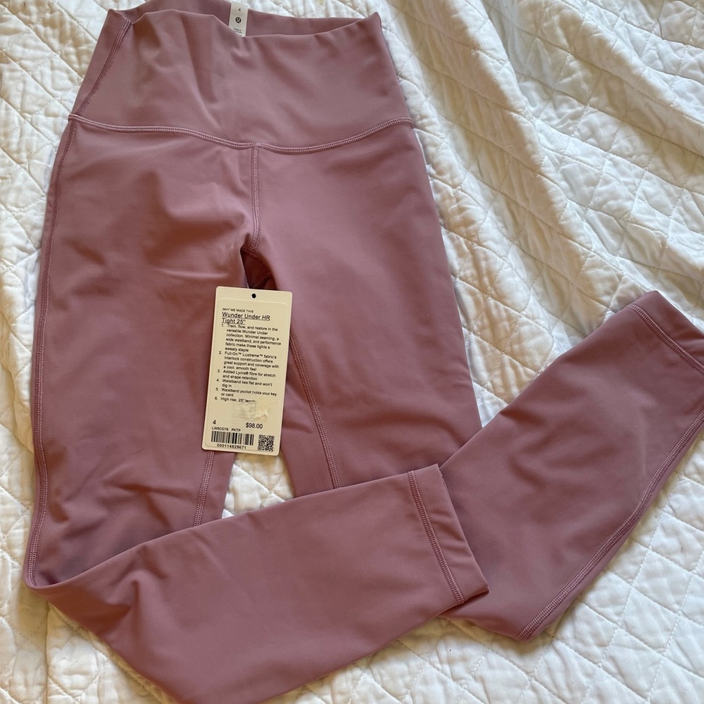 Brand New Wunder Under Lululemon leggings 25"